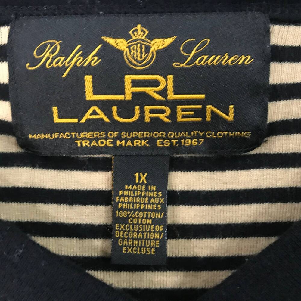 Striped Plus LRL Ribbed Shirt - Picture 2 of 6